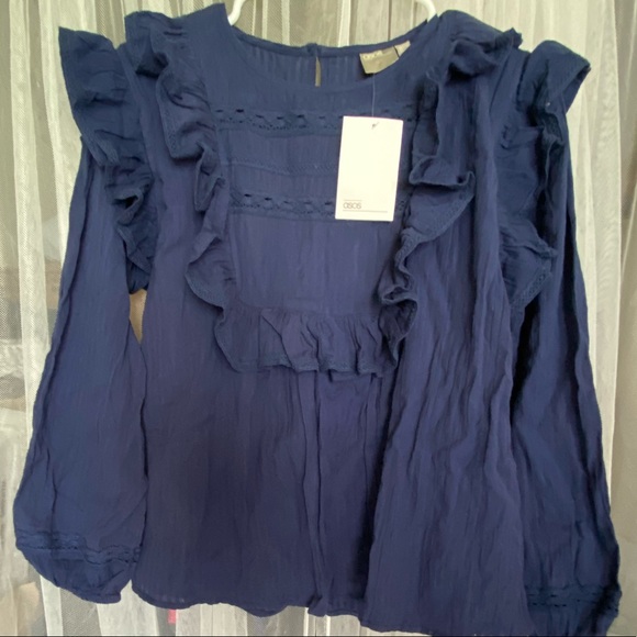 ASOS ruffle top. - Picture 6 of 12